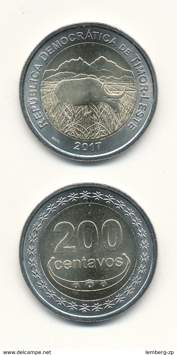 Timor - 200 Centavos 2017 UNC Lemberg-Zp - Timor