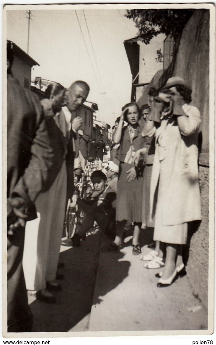 FOTOGRAFIA - CORSA CICLISTICA - ANNI '30 - ZONA TOSCANA - Vedi Retro - Ciclismo