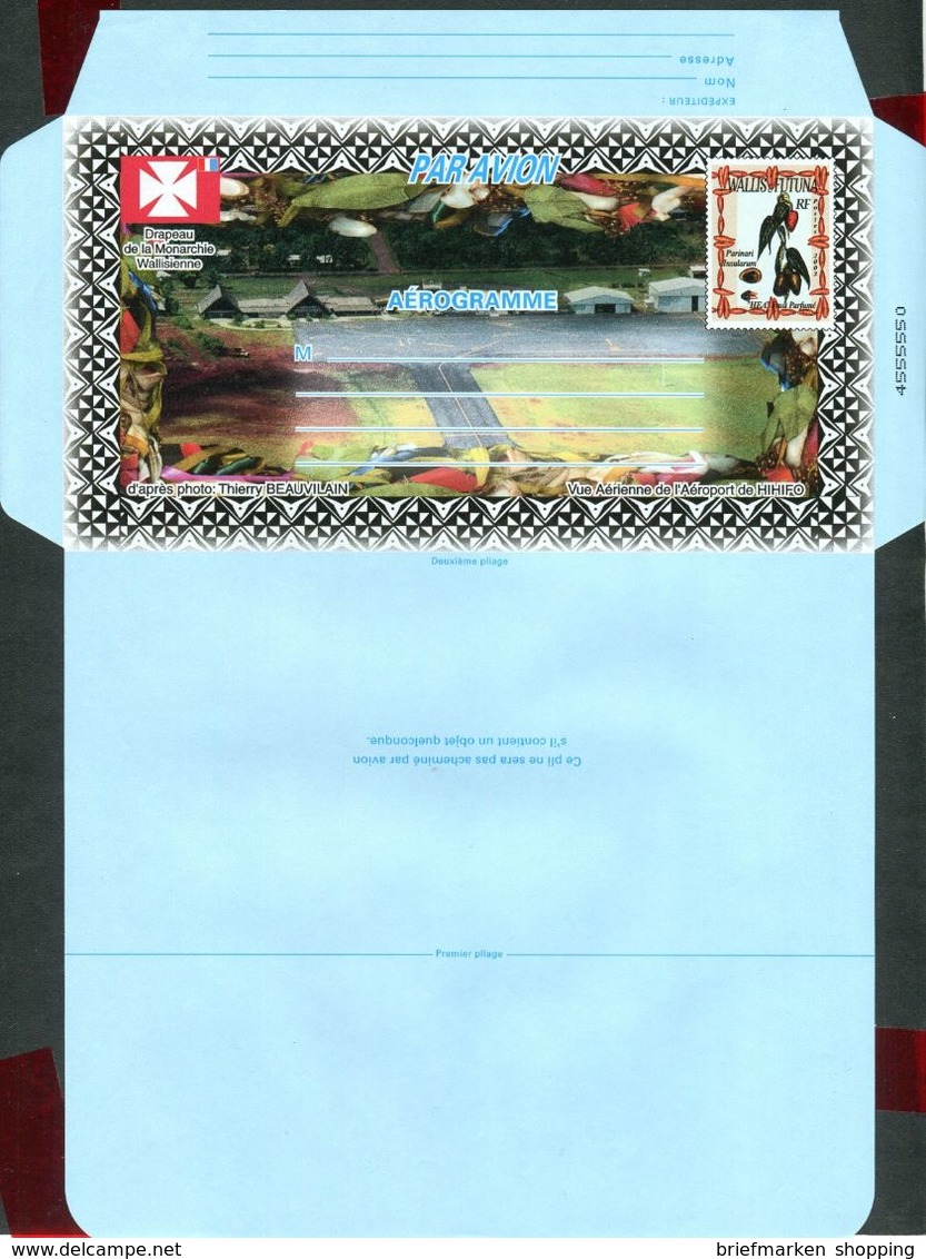 Wallis & Futuna - Yvert Aerogramm 1 -  ** Mnh Neuf Postfris - - Ungebraucht