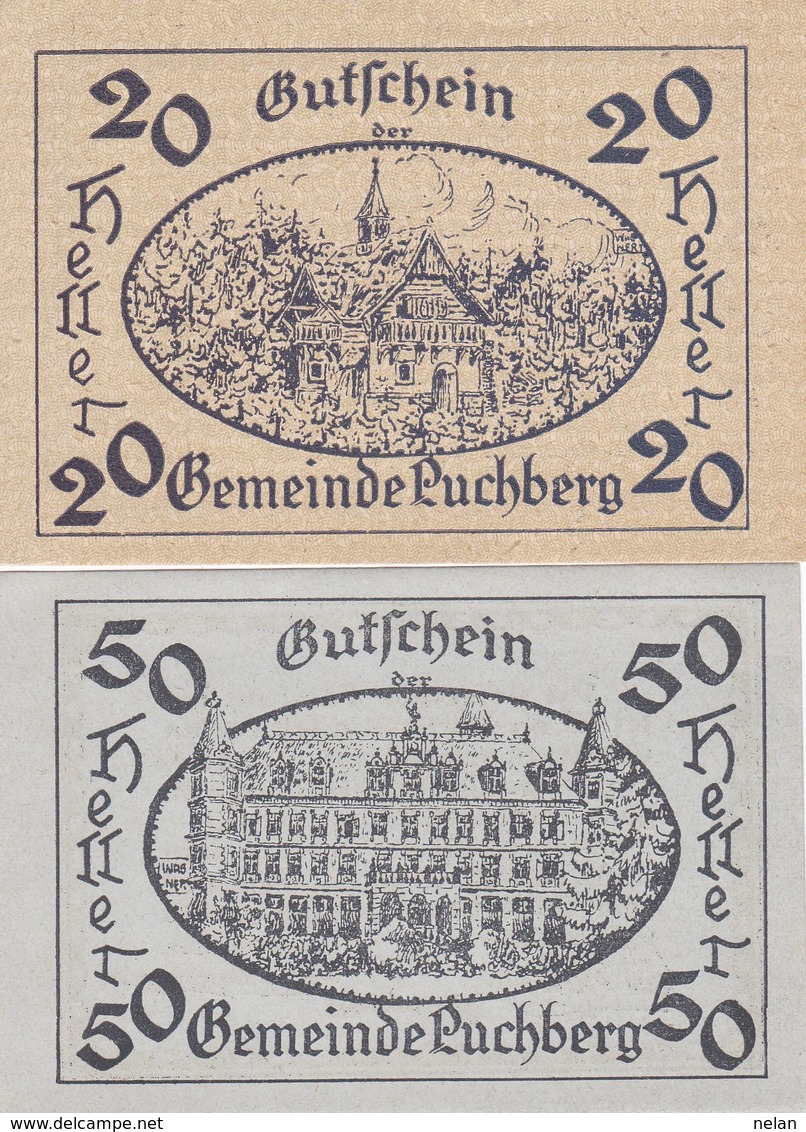 ÖSTERREICH  NOTGELD AUSTRIA 20,50 HELLER 1920-PUCHBERG  UNC - Austria
