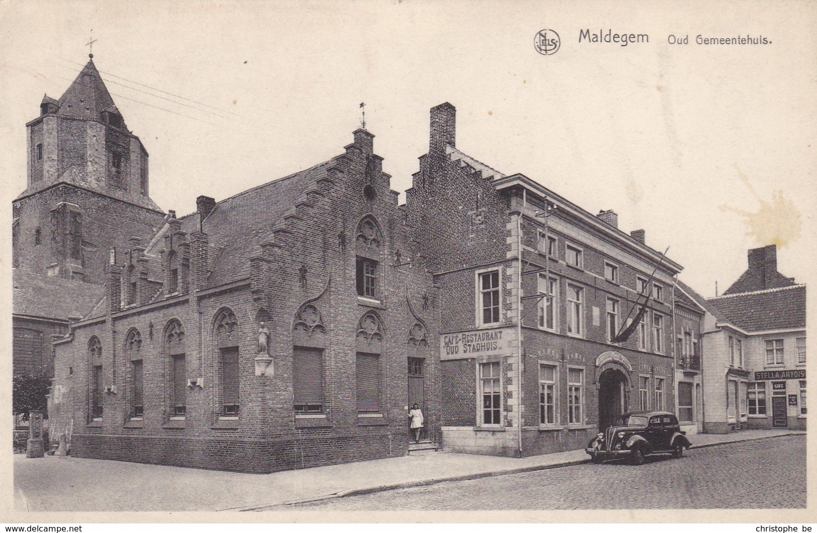 Maldegem, Maldeghem, Oud Gemeentehuis Pk43554) - Maldegem