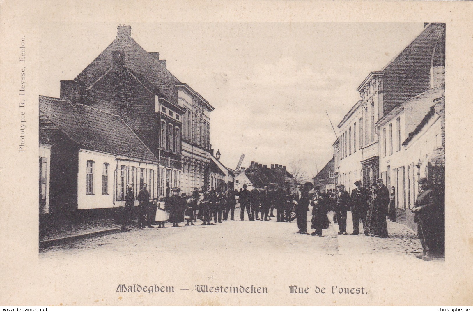 Maldegem, Maldeghem, Westeindeken, Rue De L'ouest Pk43556) - Maldegem