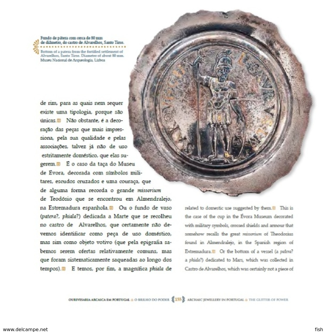 Portugal ** & CTT, Thematic Book With Stamps, Archaic Jewelery In Portugal 2013 (86427) - Buch Des Jahres