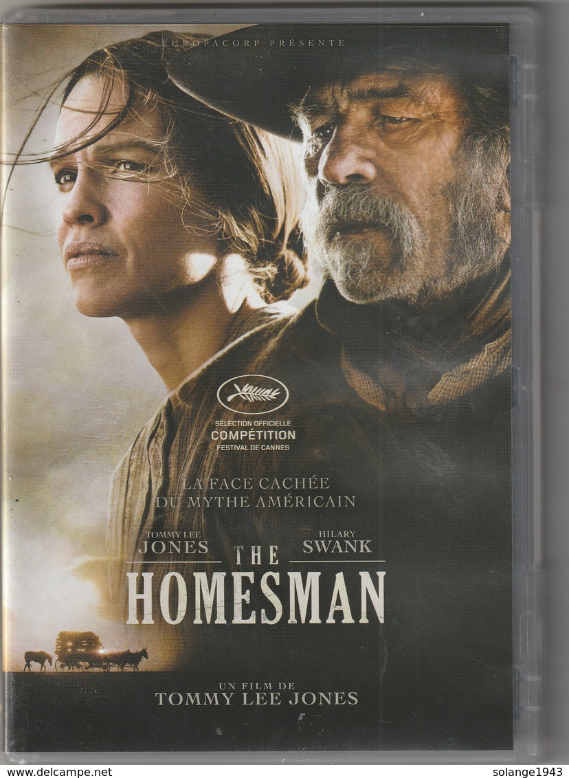 DVD THE HOMESMAN  Avec Tommy Lee Jones   Etat: TTB Port 110 Gr Ou 30gr - Western / Cowboy