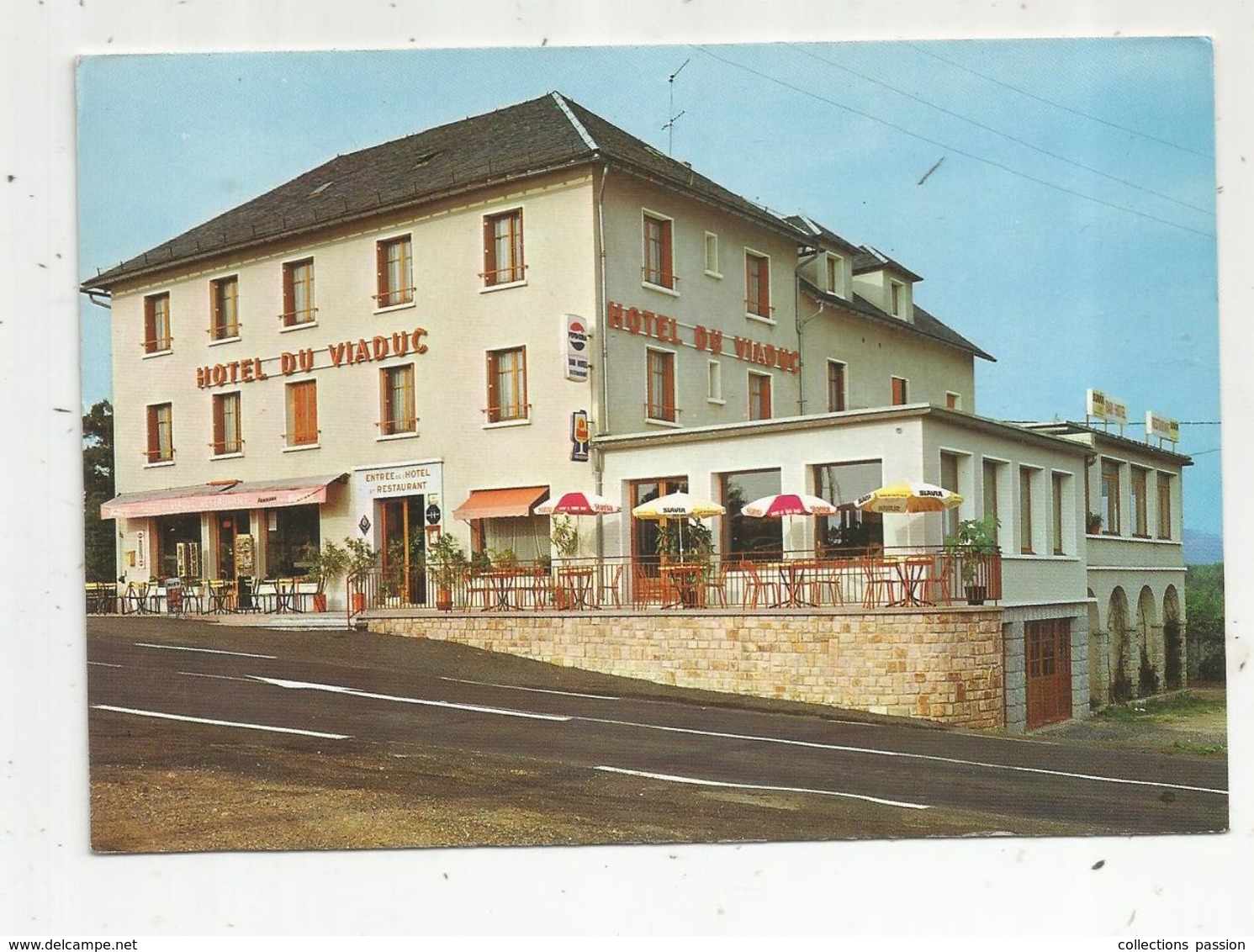 Cp , Hôtel Du Viaduc , 15 , LOUBARESSE , GARABIT , Vierge , Ed. Du Lys - Hotels & Restaurants