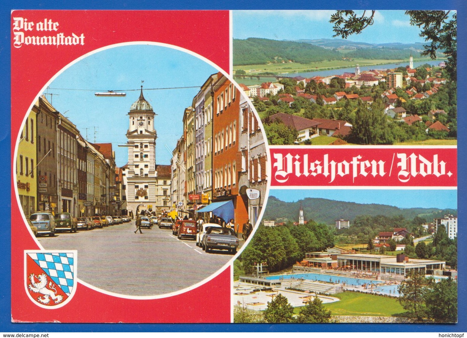 Deutschland; Vilshofen Donau; Multibildkarte - Vilshofen