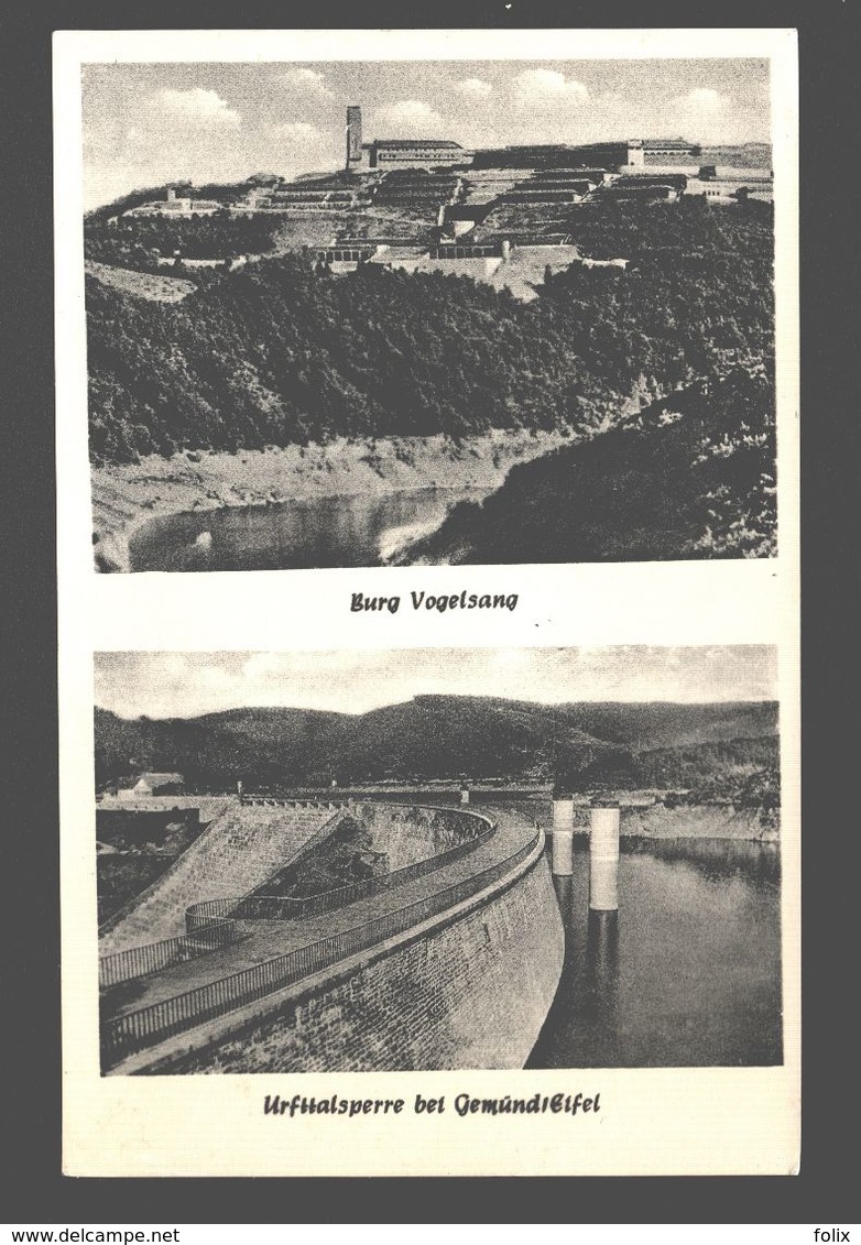 Burg Vogelsang - Urfttalsperre Bei Gemünd/Eifel - 1958 - Schleiden