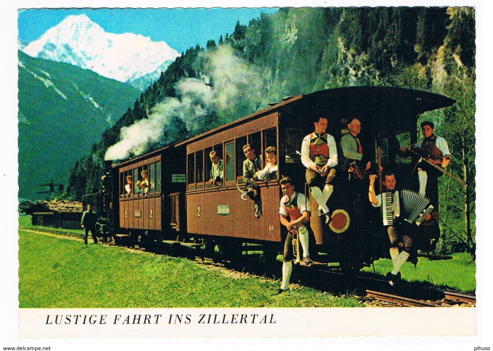 Ö-3526    GERLOS L Lustige Fahrt Ins Zillertal - Gerlos