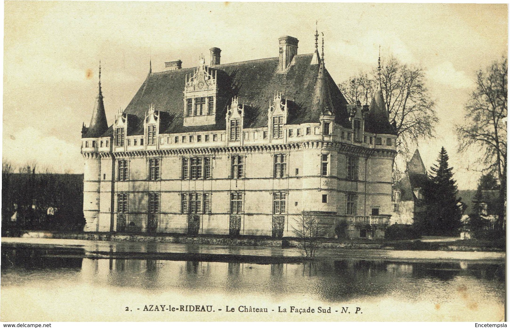 CPA - Carte Postale -- FRANCE - AZAY Le RIDEAU - Son Château (iv 522) - Azay-le-Rideau