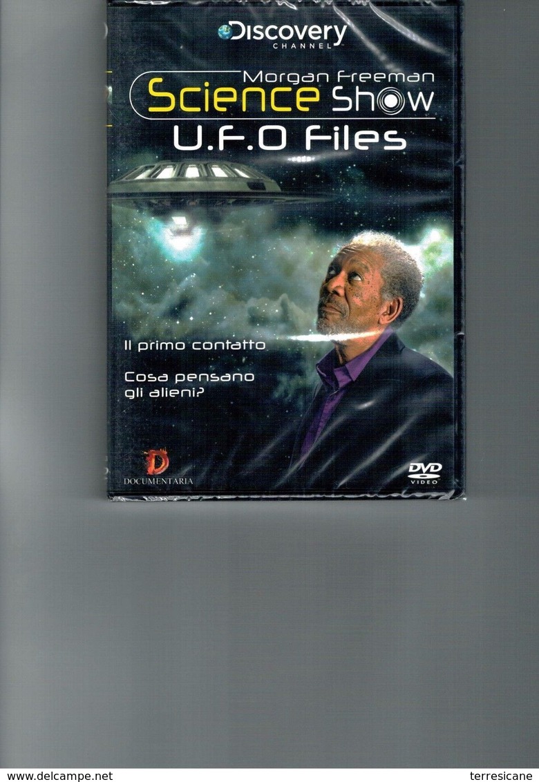UFO FILES MORGAN FREEMAN SCIENCE SHOW IL PRIM0 CONTATTO ALIENI Come Nuovo - Altri & Non Classificati