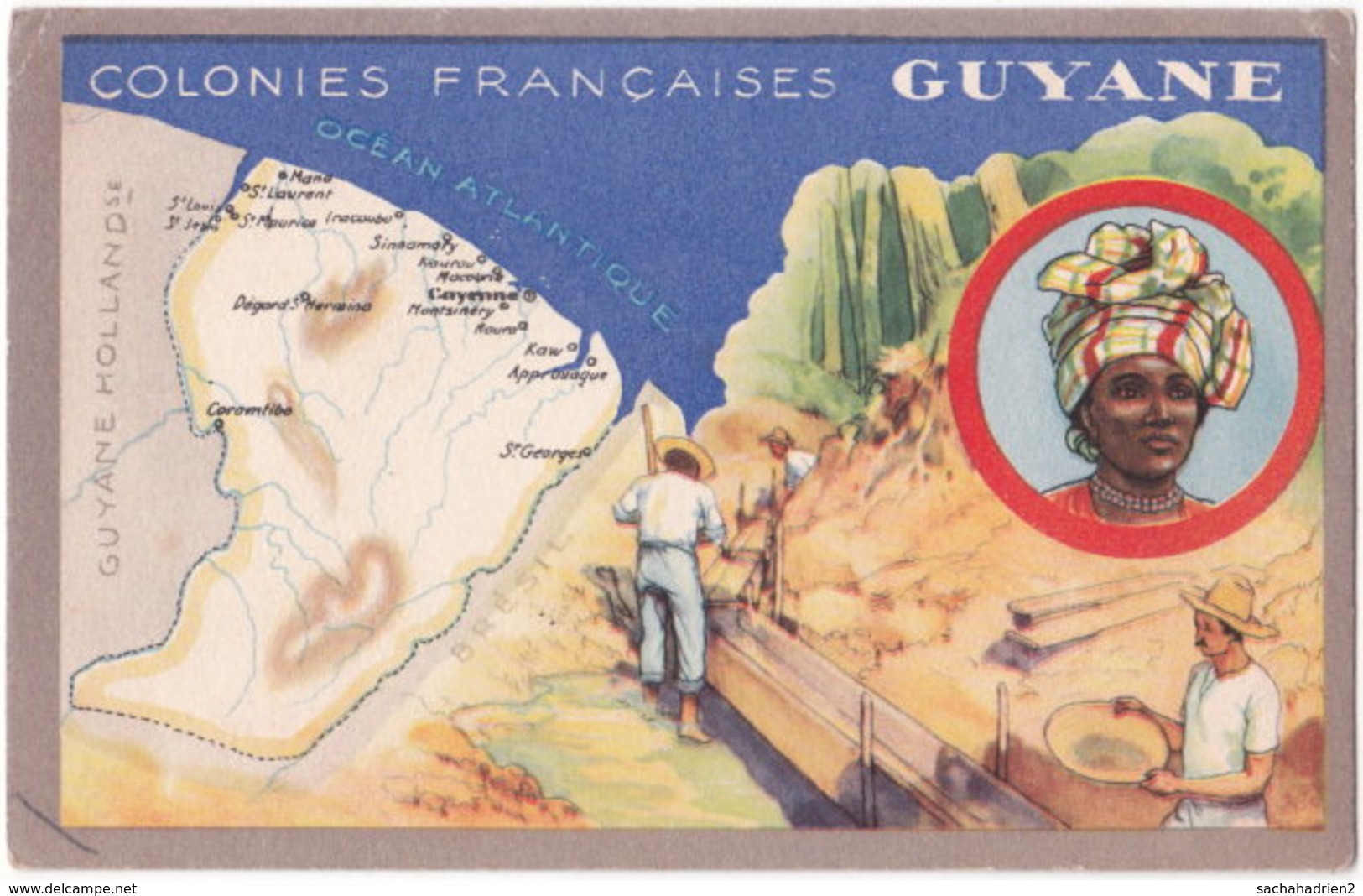Colonies Françaises. GUYANE (2) - Sonstige & Ohne Zuordnung