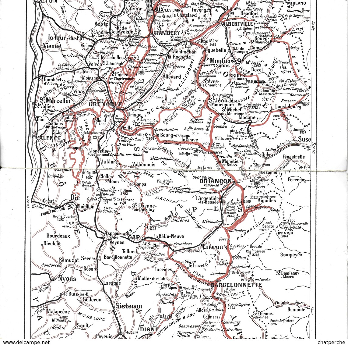 HORAIRE TOURISME LA ROUTE DES ALPES ET DU JURA  SERVICE PLM  ETE 1914 NICE GENEVE BESANCON - Europe