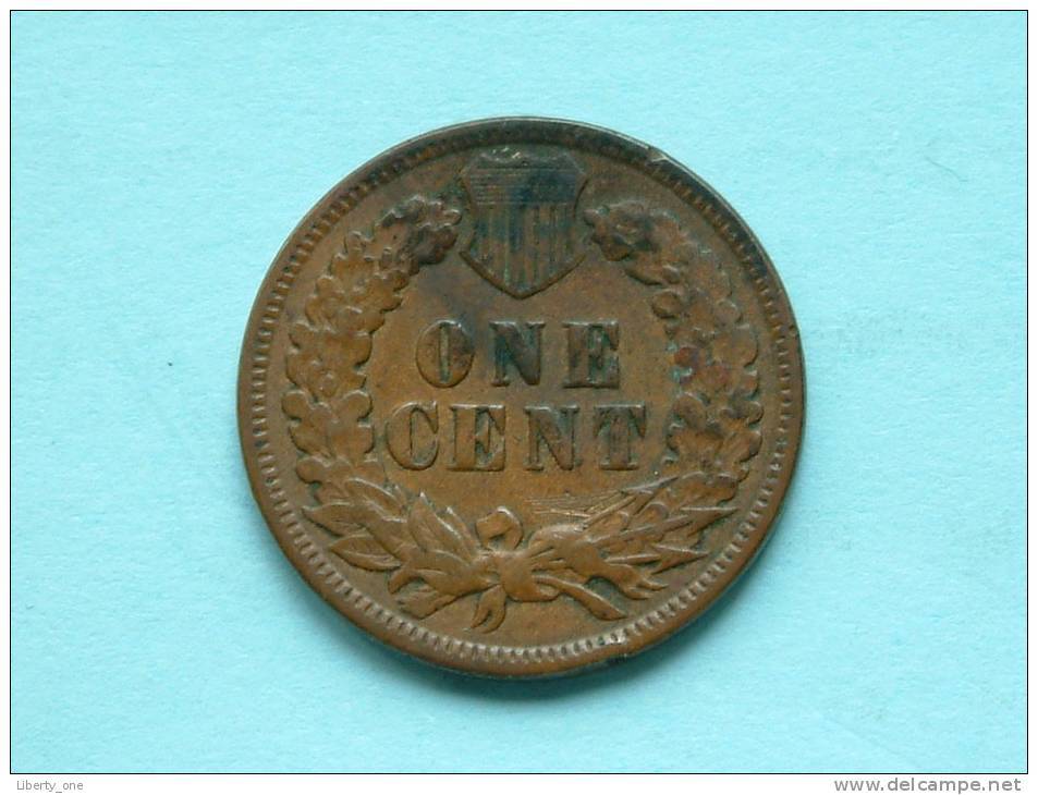 1894 - ONE CENT Indian Head / KM 90a ( Uncleaned Coin / For Grade, Please See Photo ) !! - 1859-1909: Indian Head