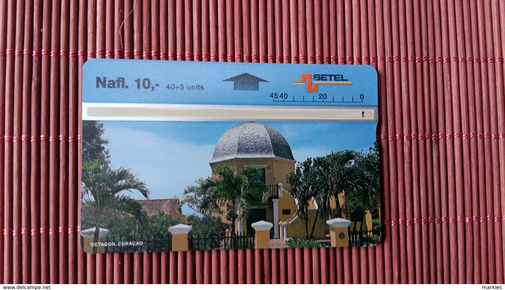 Phonecard Curacao 601 M Used - Antillen (Niederländische)