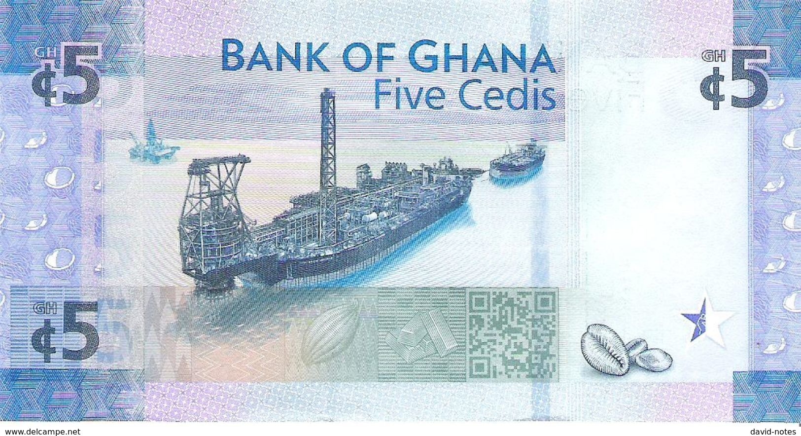 Ghana - Pick New - 5 Cedis 2017 - Unc - Commemorative - Ghana