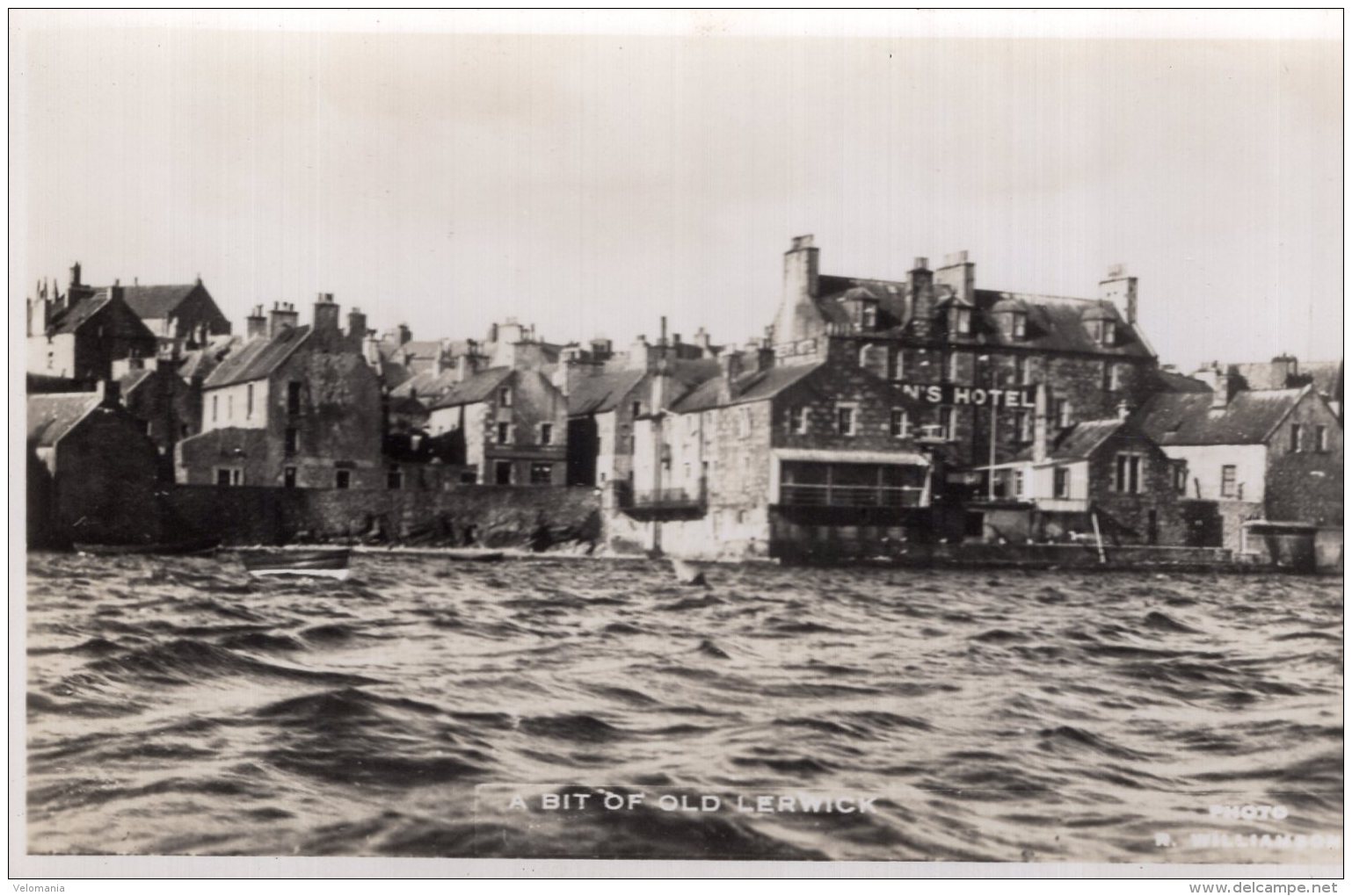 V12194 Cpsm Ecosse -  A Bit Of Old Lerwick - Shetland