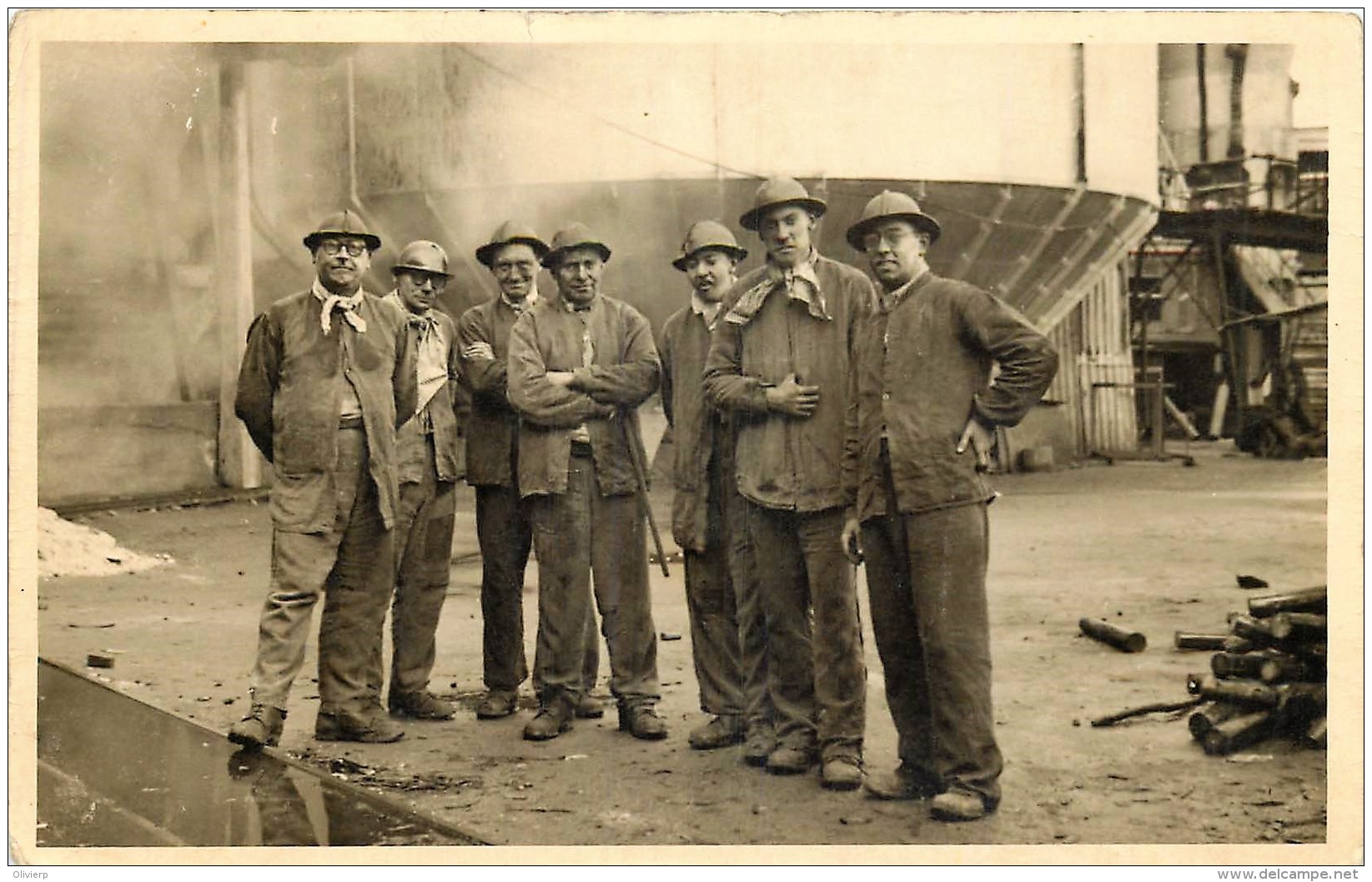 Hainaut - Charbonnage - Carte-Photo - Les Mineurs - Andere & Zonder Classificatie