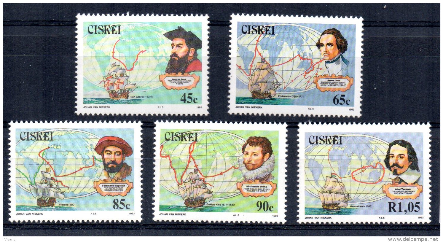 Ciskei - 1993 - Navigators - MNH - Ciskei