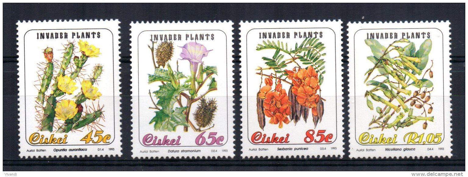 Ciskei - 1993 - Invader Plants - MNH - Ciskei