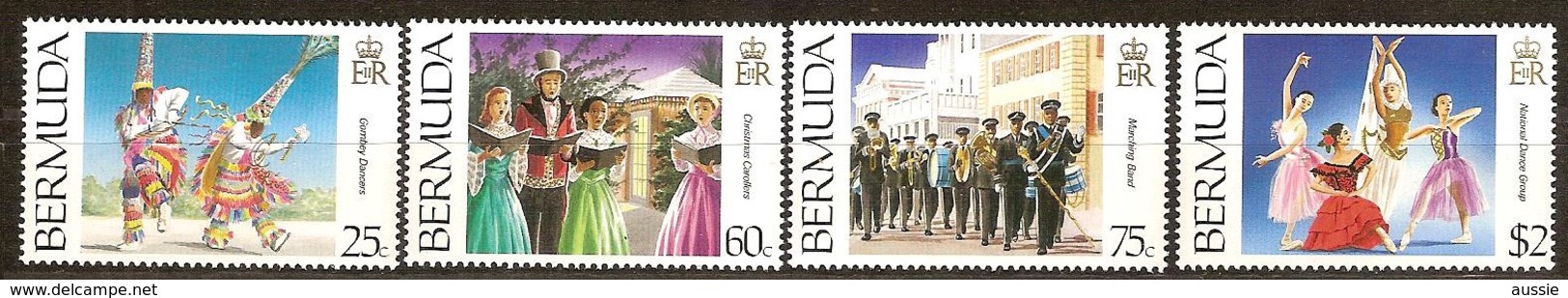 Bermuda 1994 Yvertn° 676-679 ***  MNH Cote 12,00 Euro Héritage Culturel - Bermuda