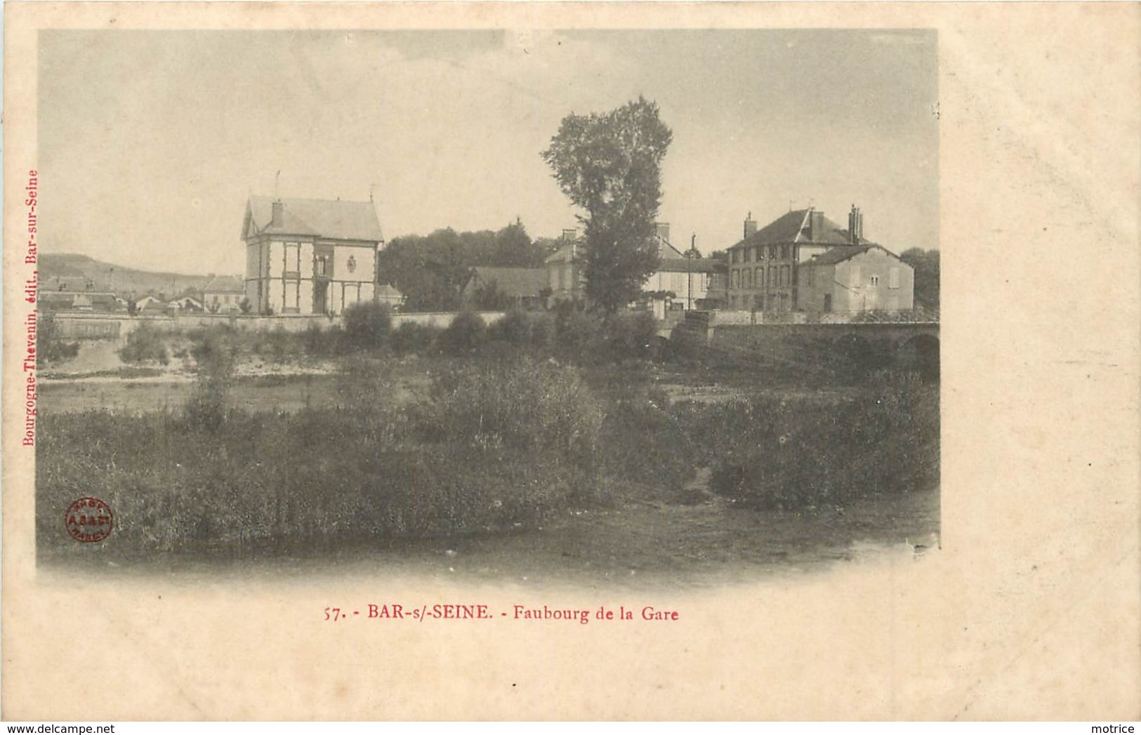 BAR SUR SEINE - Faubourg De La Gare. - Bar-sur-Seine