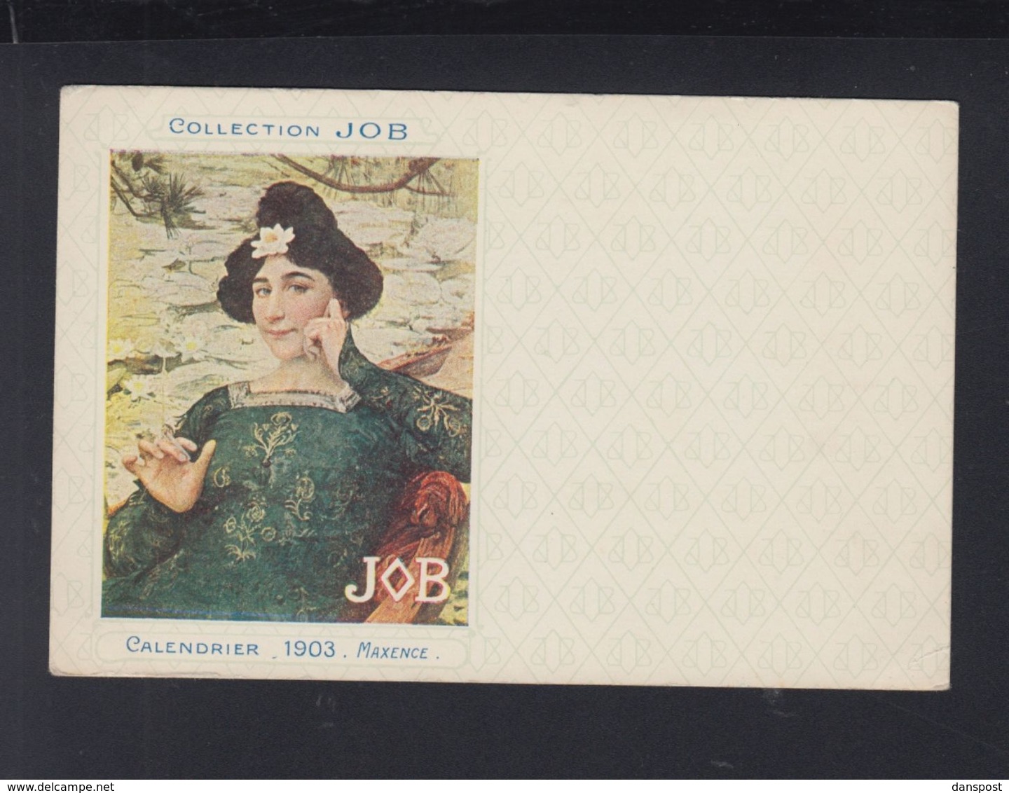 Carte Postale Collection Job Cigarettes (2) - Other & Unclassified