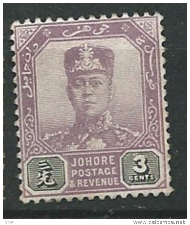 Johore    -  Yvert N° 45 *  -  Cw30720 - Johore