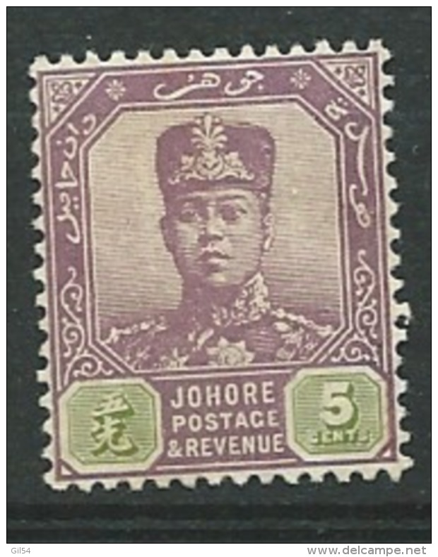 Johore    -  Yvert N° 65 *   -  Cw30726 - Johore