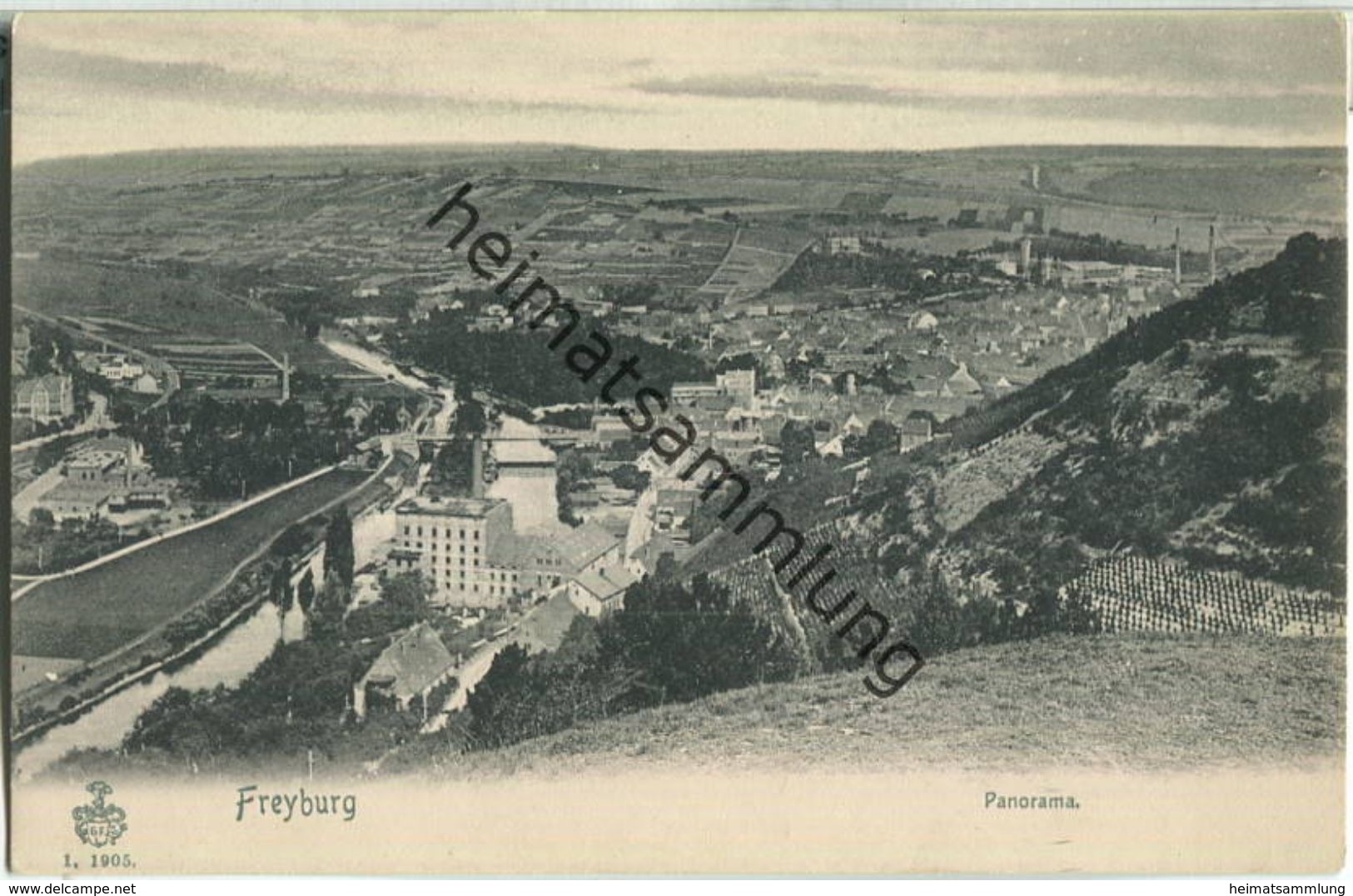 Freyburg - Verlag G. Friedrich Leipzig - Freyburg A. D. Unstrut