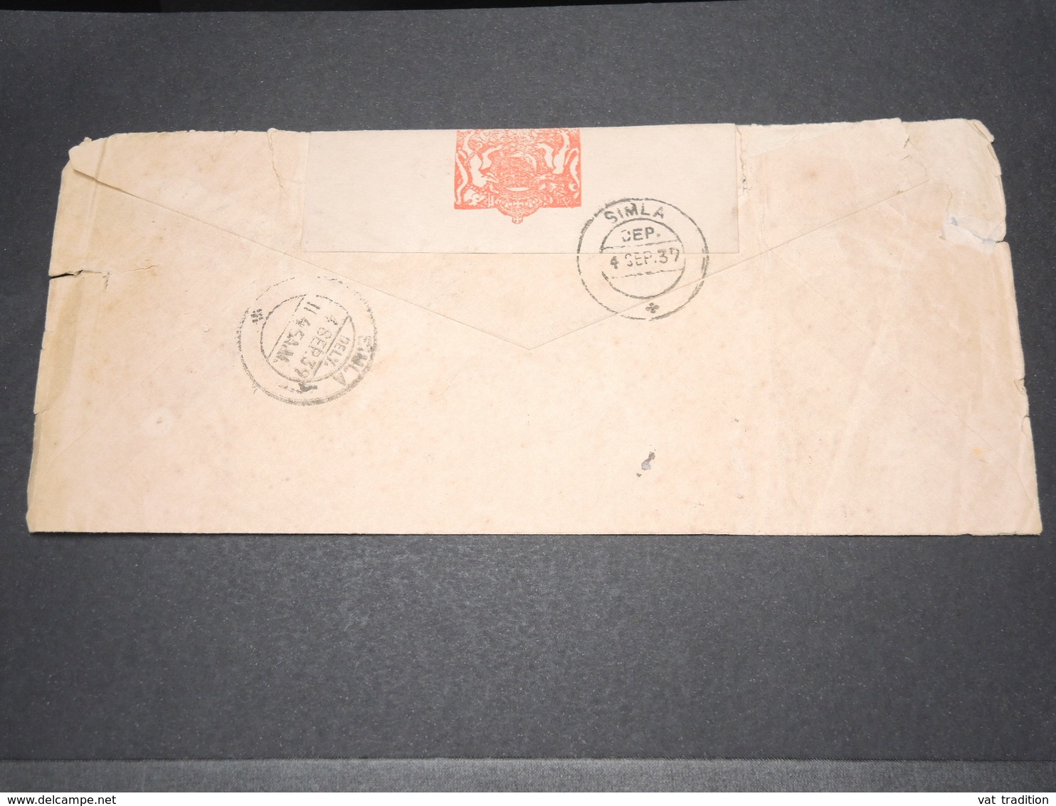 HONGRIE - Enveloppe De Budapest Pour  Simla ( Inde) En 1939 Avec Contrôle Postal , Affranchissement Plaisant - L 14522 - Lettres & Documents