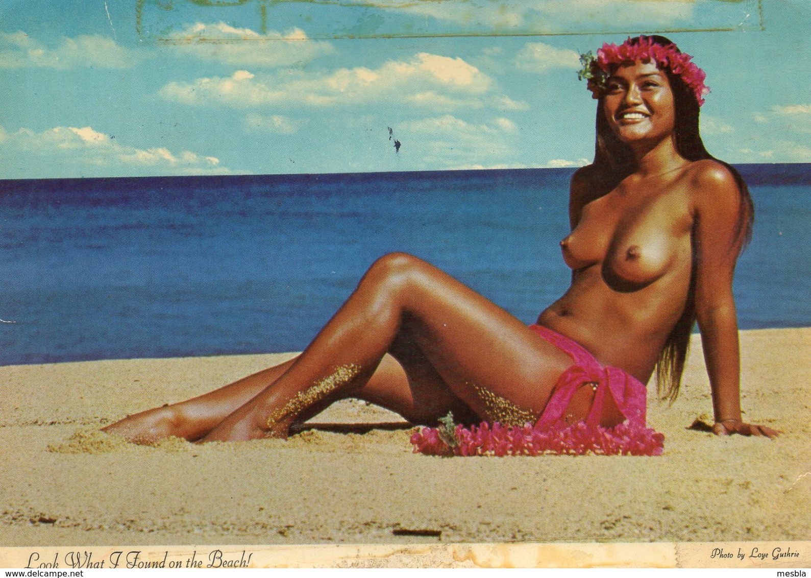 CPSM - HAWAI - TYPICAL POLYNESIAN BEAUTY - Destinataire VARIG AIRLINES ORLY - HANALEI 1977 - Autres & Non Classés