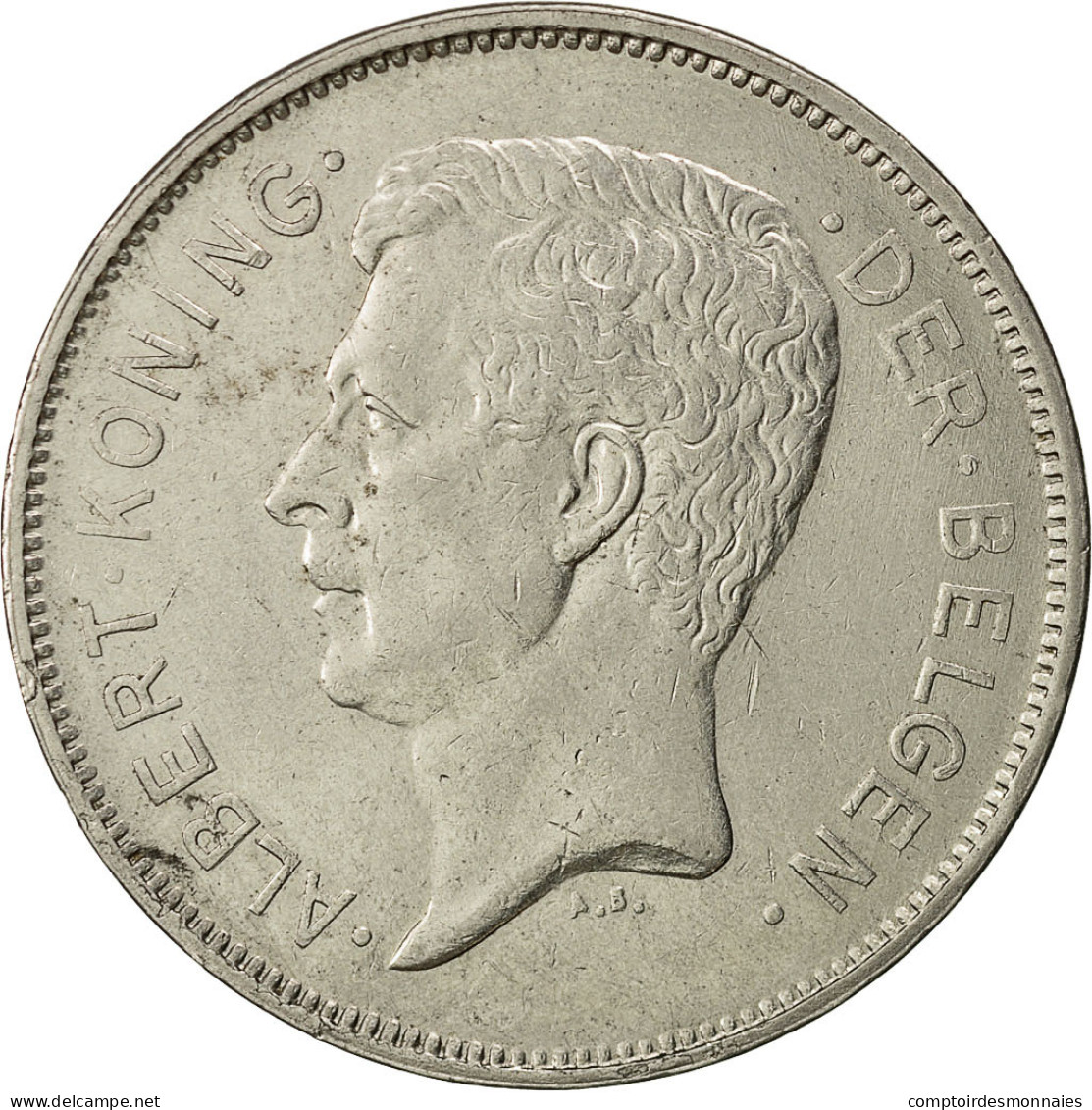 Monnaie, Belgique, 20 Francs, 20 Frank, 1931, TTB, Nickel, KM:102 - 20 Frank & 4 Belgas