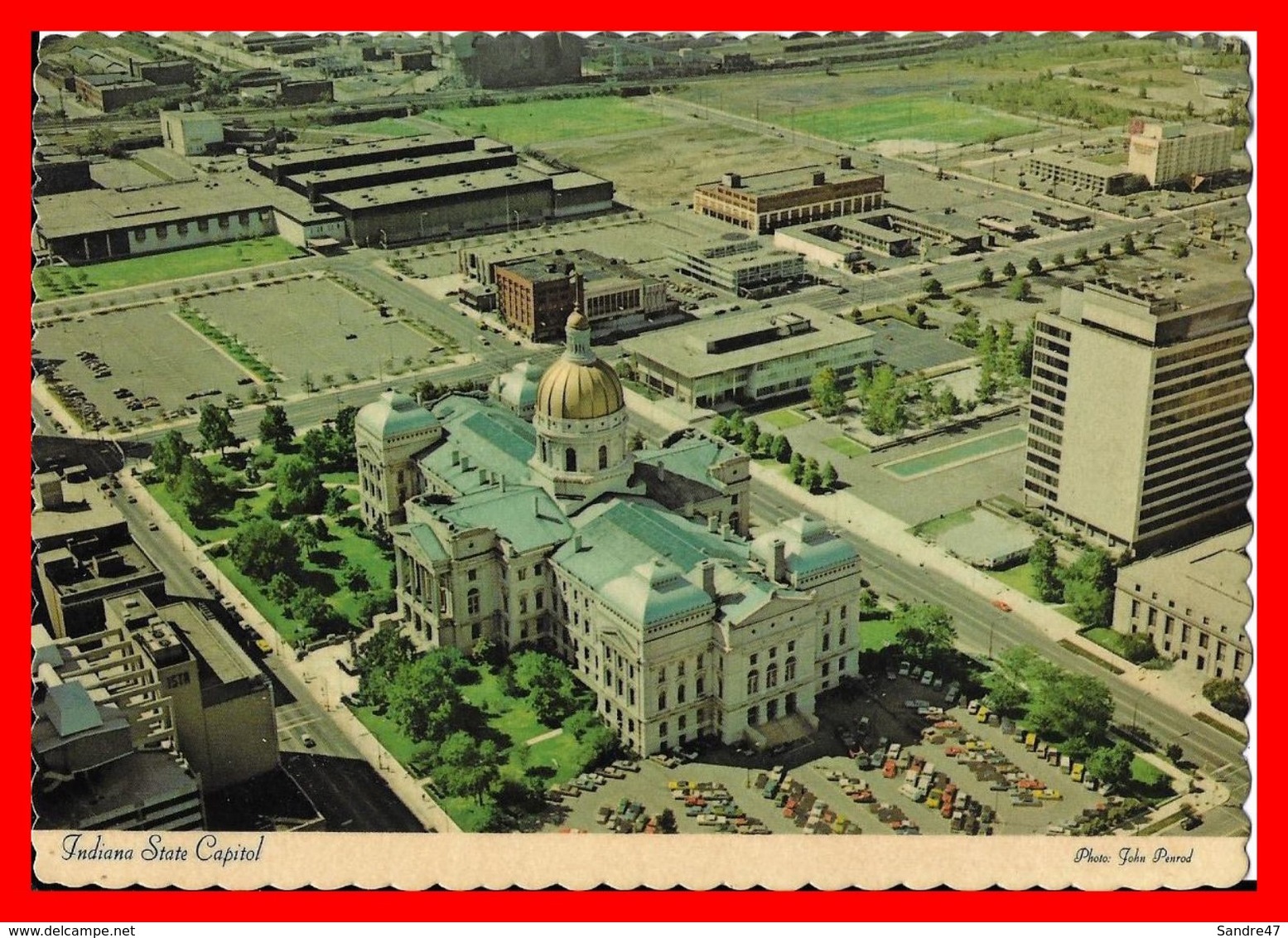 CPSM/gf  INDIANAPOLIS (Etats-Unis) Indiana State Capitol...B785 - Indianapolis