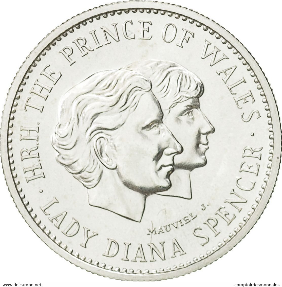 Grande-Bretagne, Medal, The Royal Wedding, Prince Of Wales-Lady Diana, 1981 - Autres & Non Classés