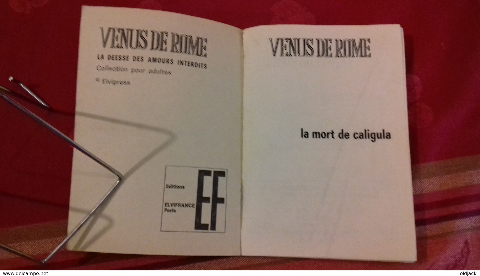 VENUS DE ROME N°13 Elvifrance 1972 (pour Adulte) (finR1) - Petit Format