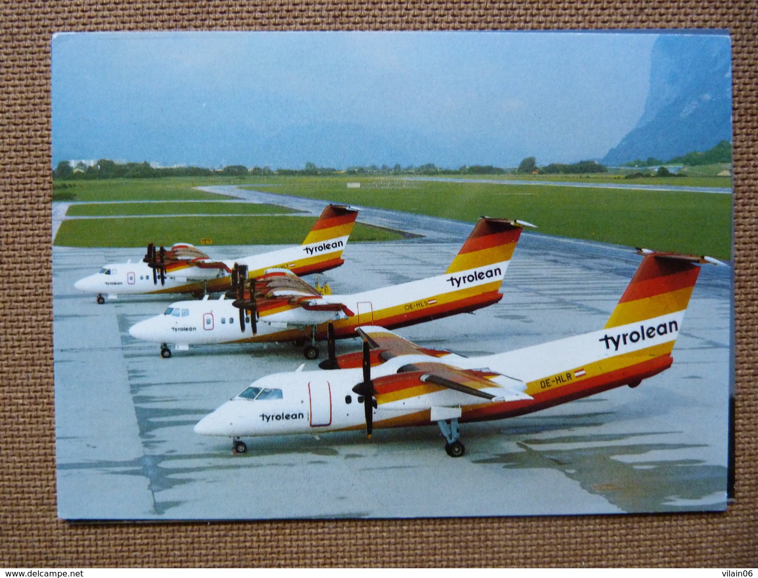 AIRLINE ISSUE / CARTE COMPAGNIE   TYROLEAN  DASH 8 / DASH 7 - 1946-....: Moderne