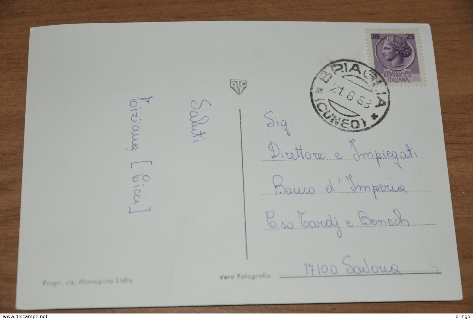 1551-   Saluti Da Briaglia - 1968 - Cuneo