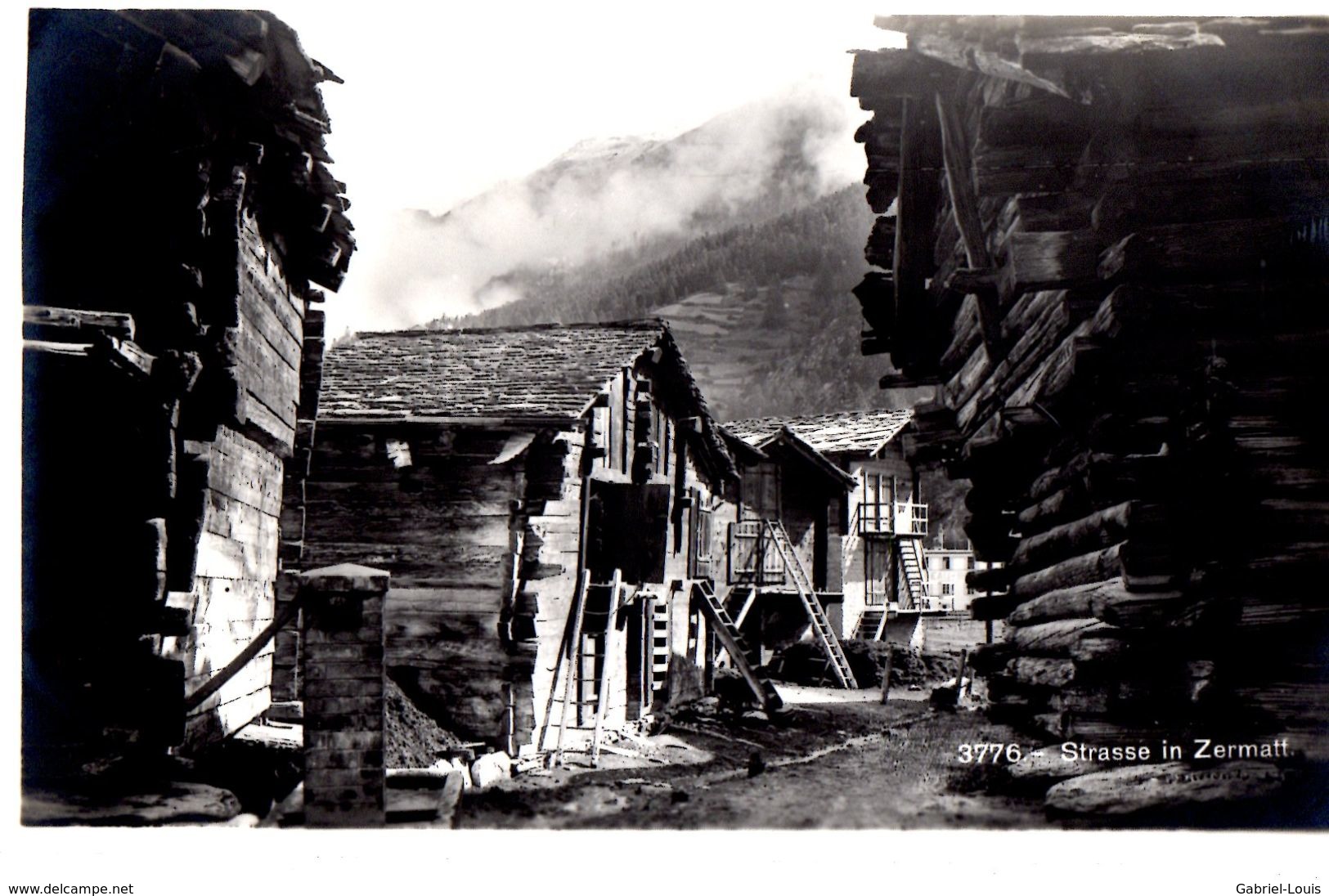 Strasse In Zermatt - Une Rue à Zermatt - Zermatt