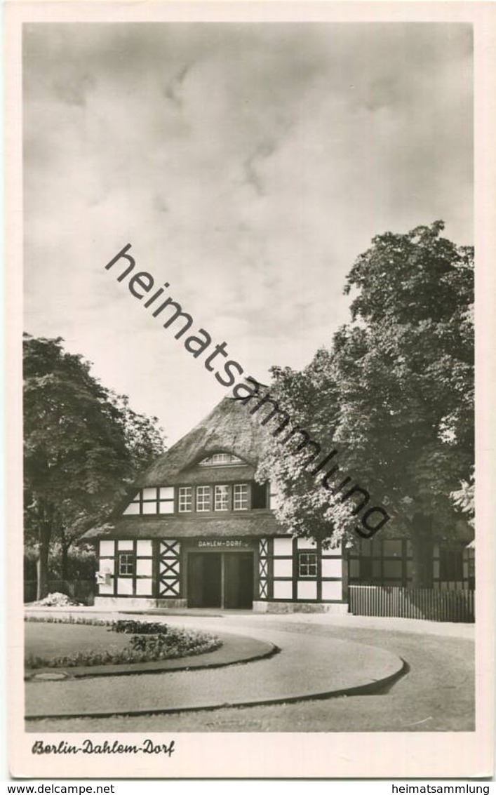 Berlin-Dahlem - U-Bahnhof Dahlem-Dorf - Foto-AK - Verlag Kunst Und Bild Berlin - Dahlem