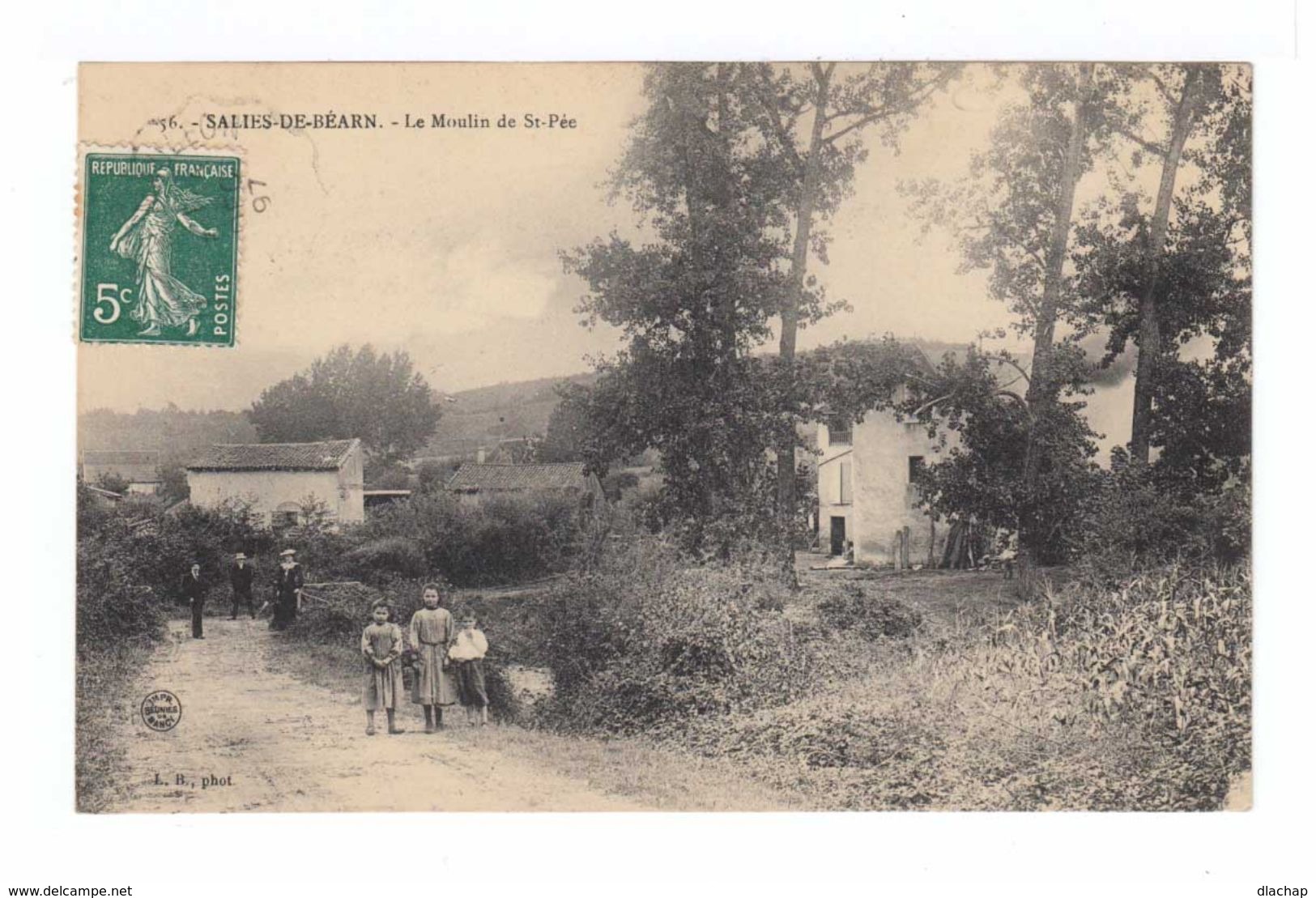 Salies De Béarn. Le Moulin De St Pée. (2403) - Salies De Bearn