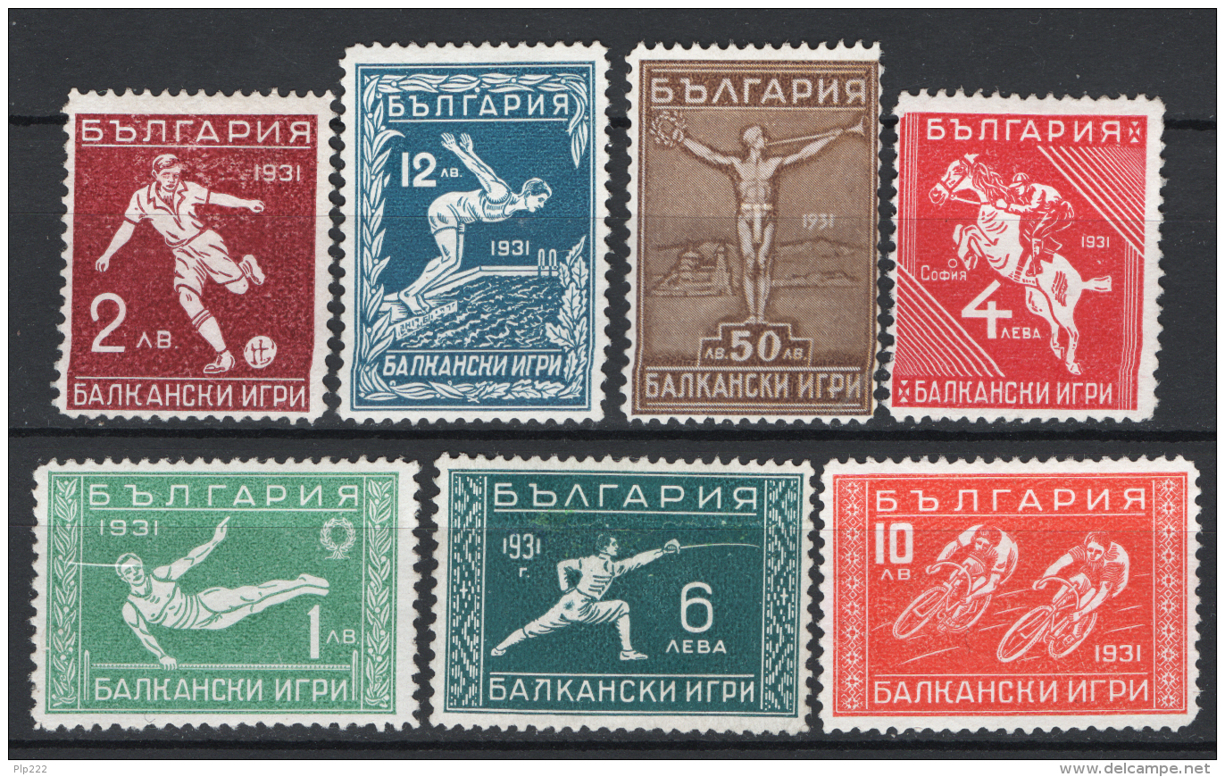 Bulgaria 1931 Unif.242/48 **/MNH VF - Nuovi