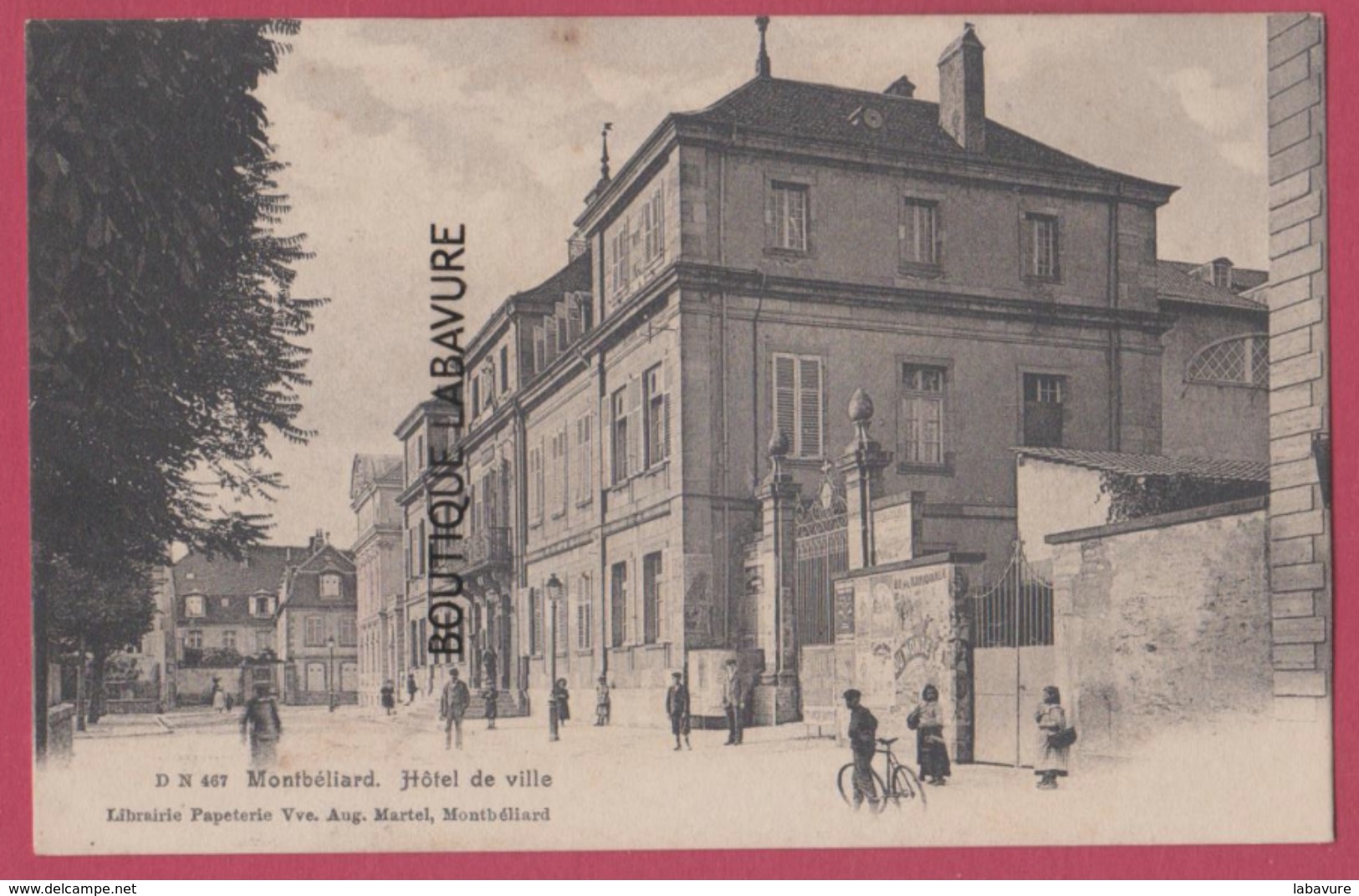 25 - MONTBELIARD--Hotel De Ville----animé - Montbéliard