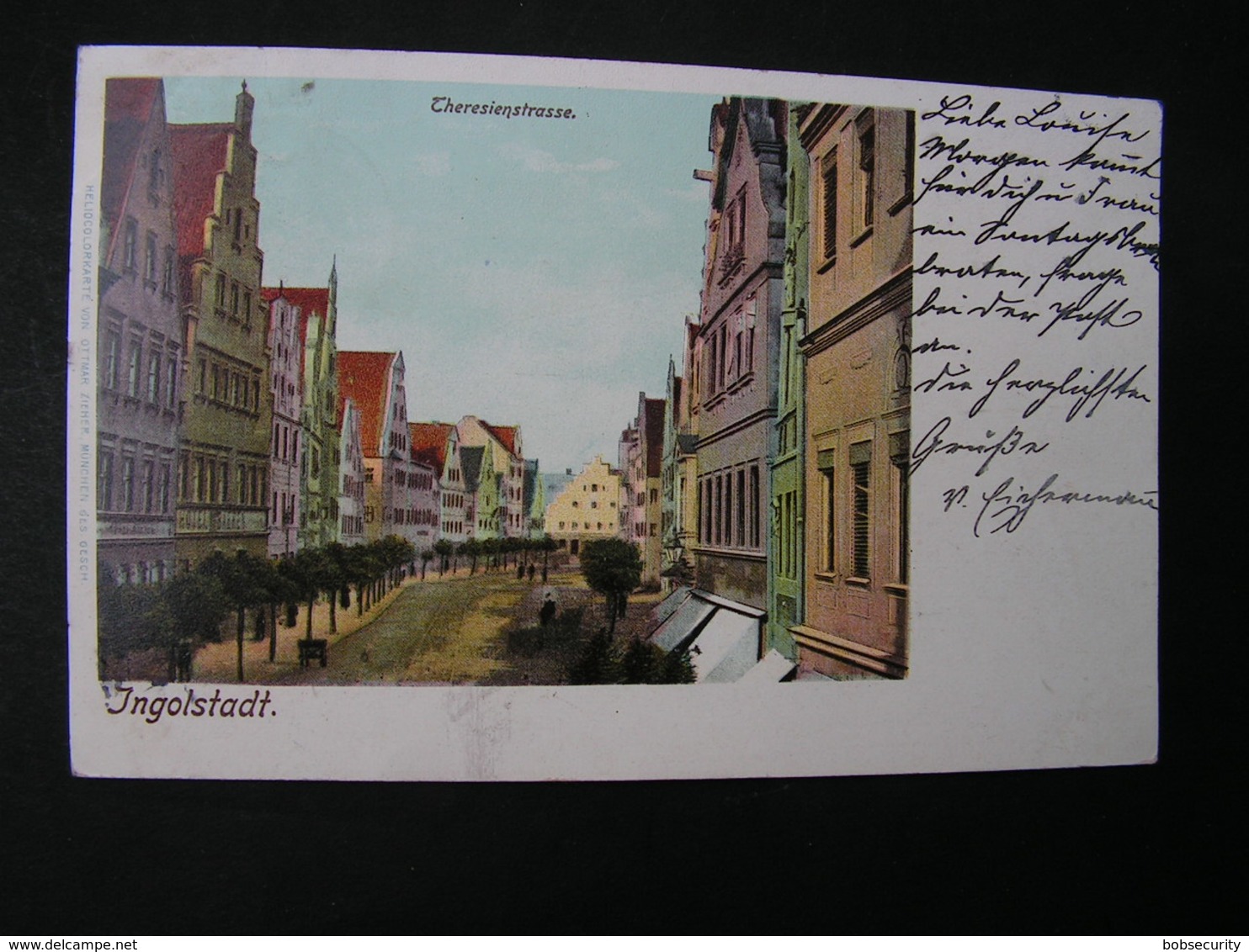 Ingolstadt Theresienstrasse 1902 - Immenstadt