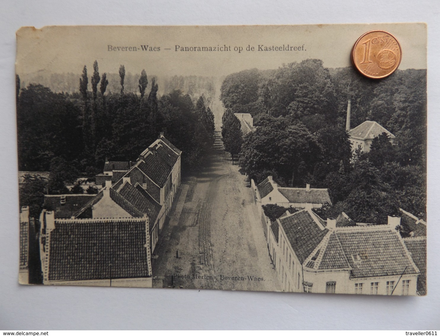 Beveren-Waes, Panoramazicht Op De Kasteldreef, Beveren-Waas, 1914 - Beveren-Waas