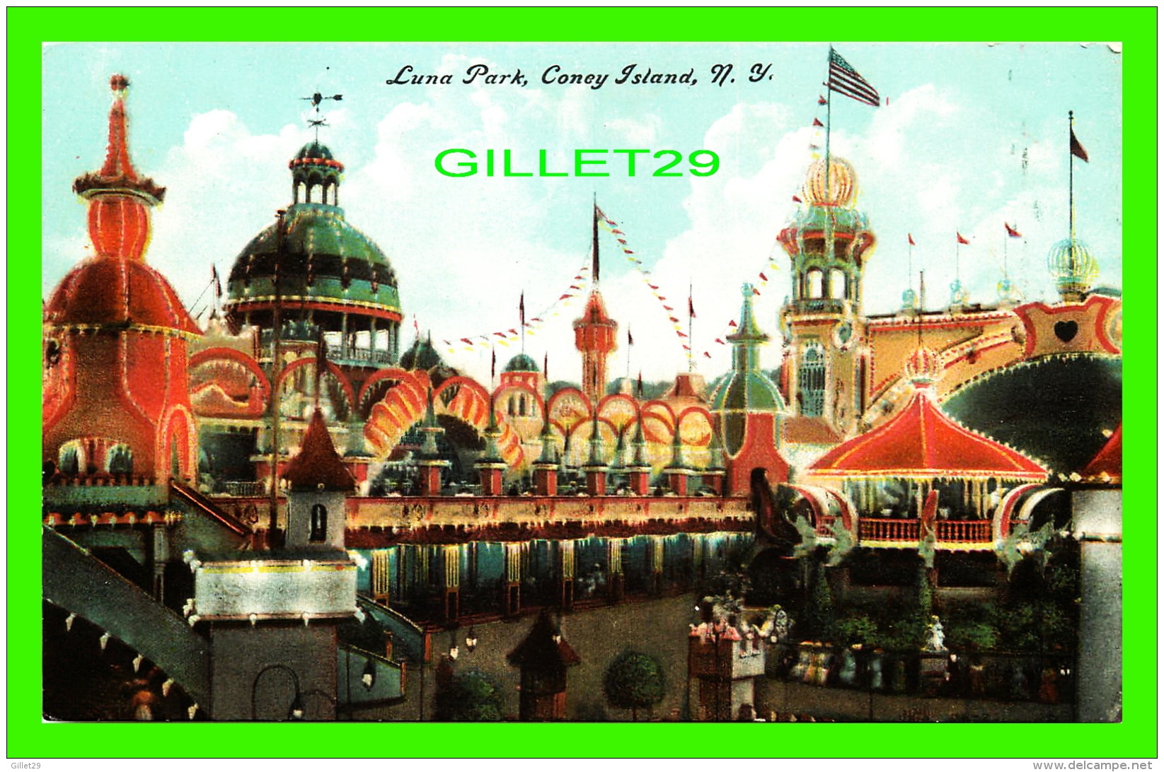 NEW YORK CITY, NY - LUNA PARK, CONEY ISLAND - - Parks & Gardens