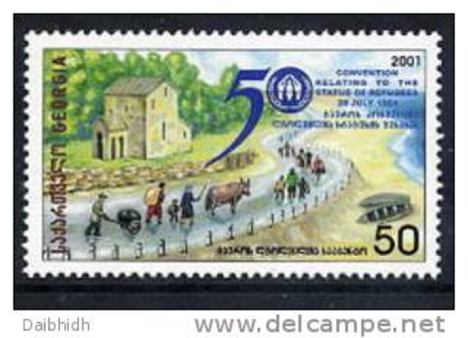 GEORGIA 2001  UN Refugee Convention    MNH / ** - Georgië