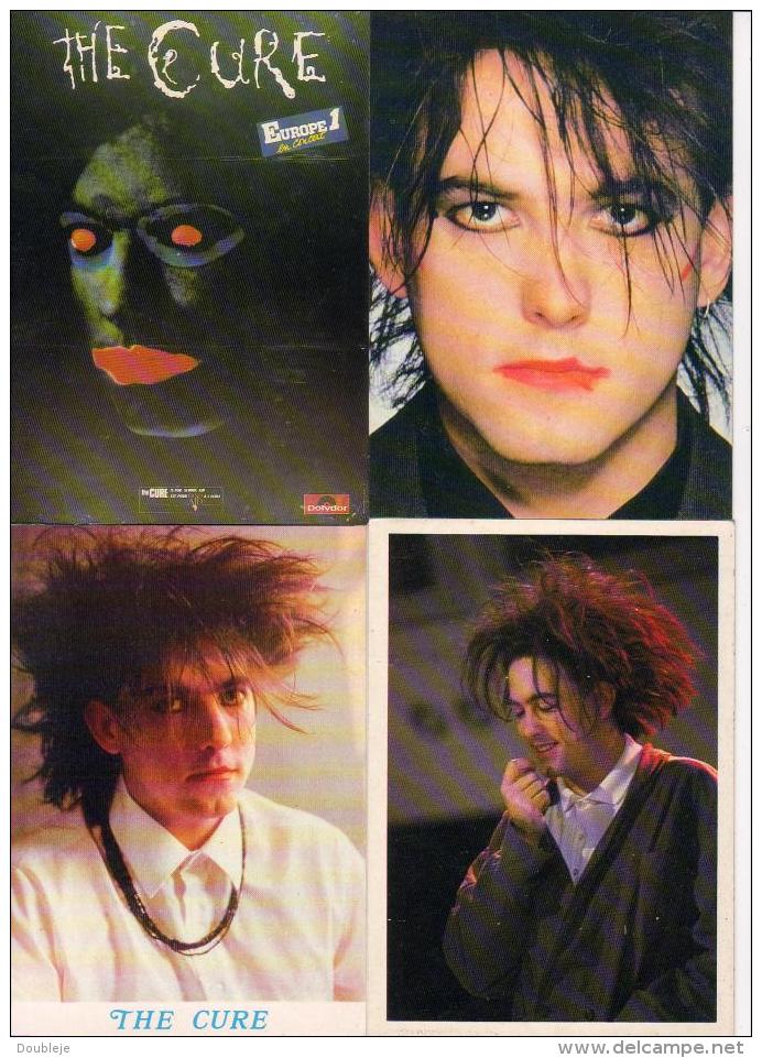 GROUPE THE CURE ( Robert Smith , Simon Gallup )  ..... LOT DE 20 CPM VERS 1985 - Musique Et Musiciens