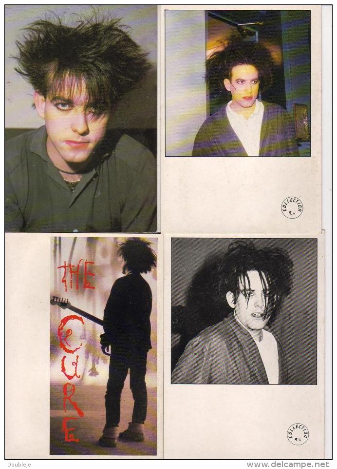 GROUPE THE CURE ( Robert Smith , Simon Gallup )  ..... LOT DE 20 CPM VERS 1985 - Musique Et Musiciens