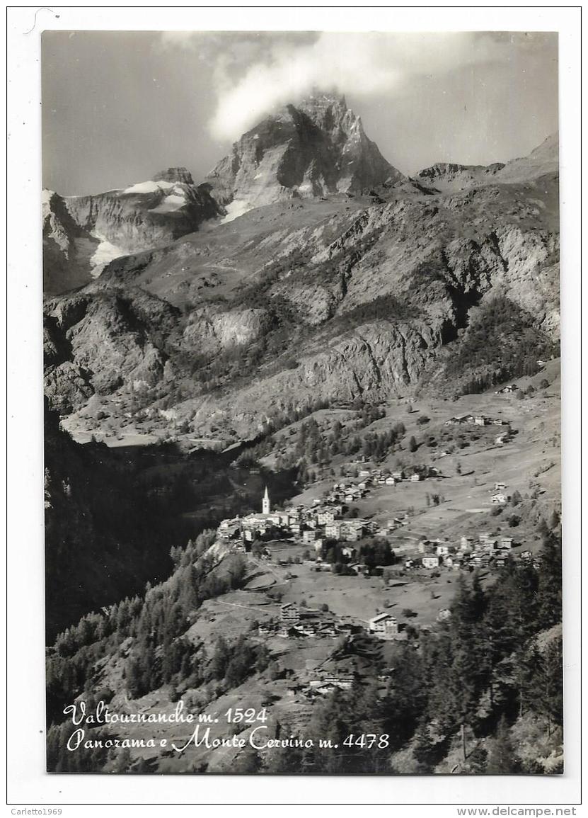 VALTOURNENCHE- PANORAMA E MONTE CERVINO NV FG - Altri & Non Classificati