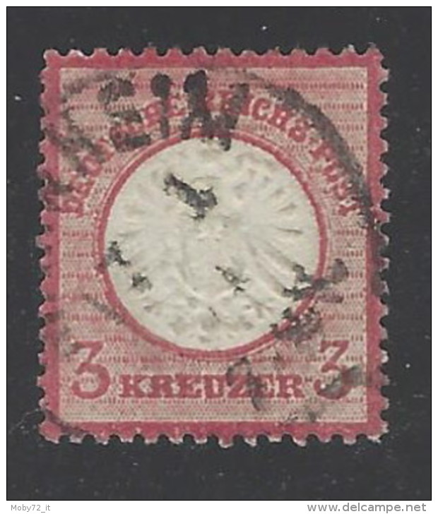 Germania Reich - 1872 - Usato/used - Ordinari - Mi N. 25 - Usati